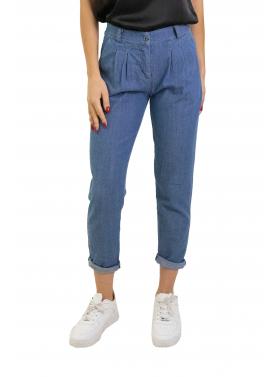 Chino in jeans con pence "Lula"